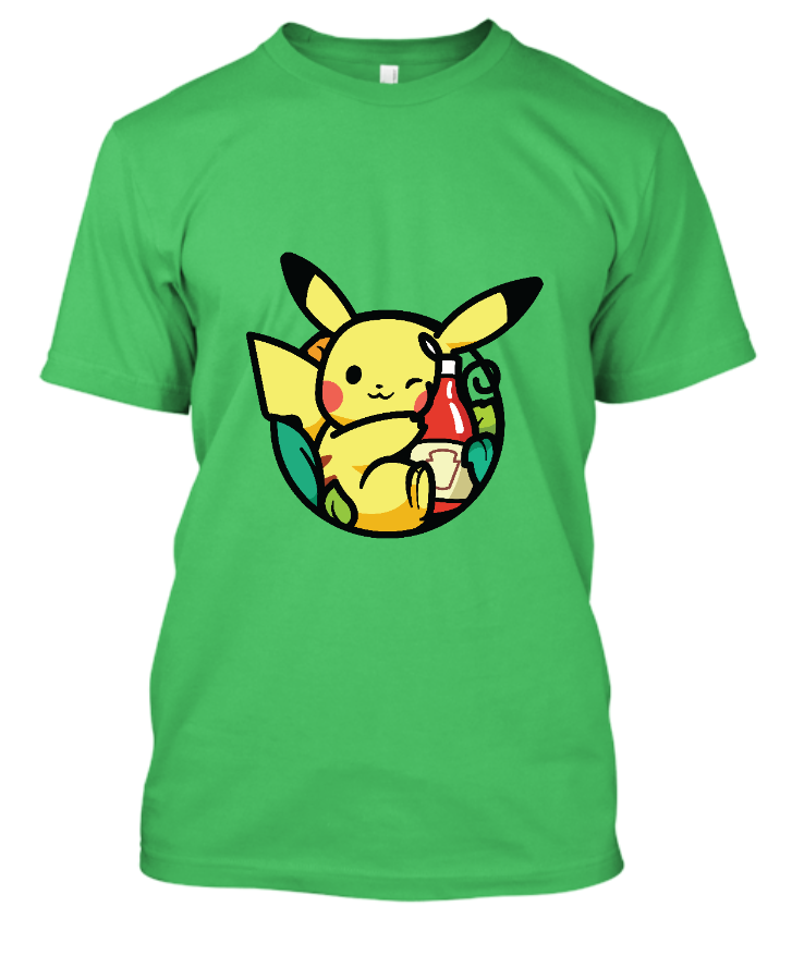 Pikachu Design T Shirt - Front