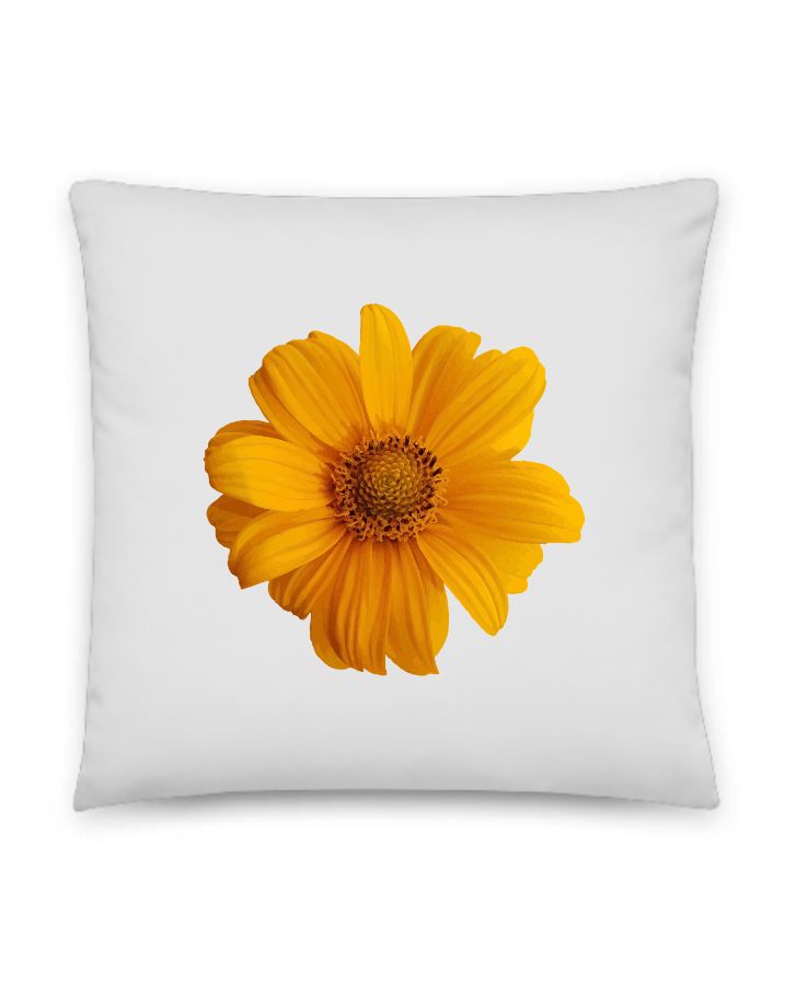 Pillow - sunflower   - Front