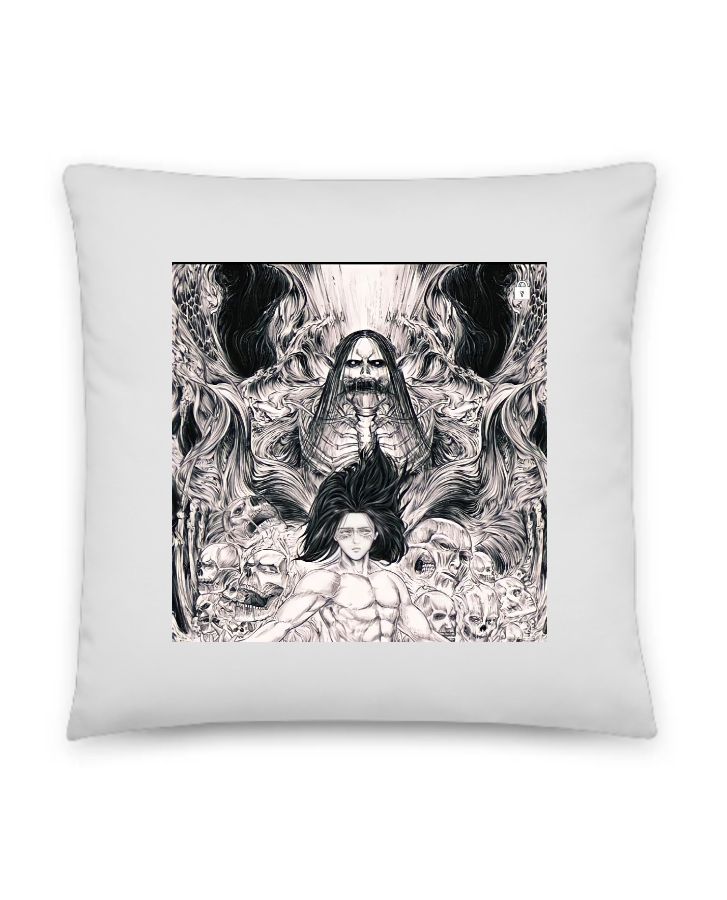 Pillow_Attack on Titan - Front