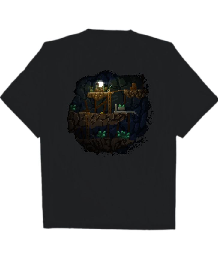 Pixel art mine - Front
