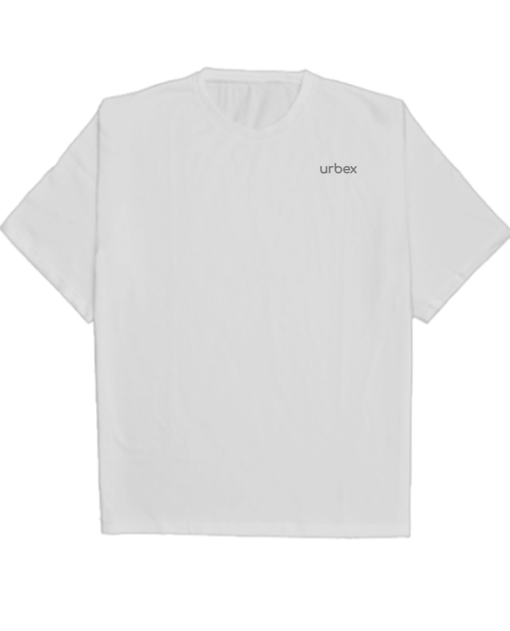 Plain White - Oversized T-Shirt - Front