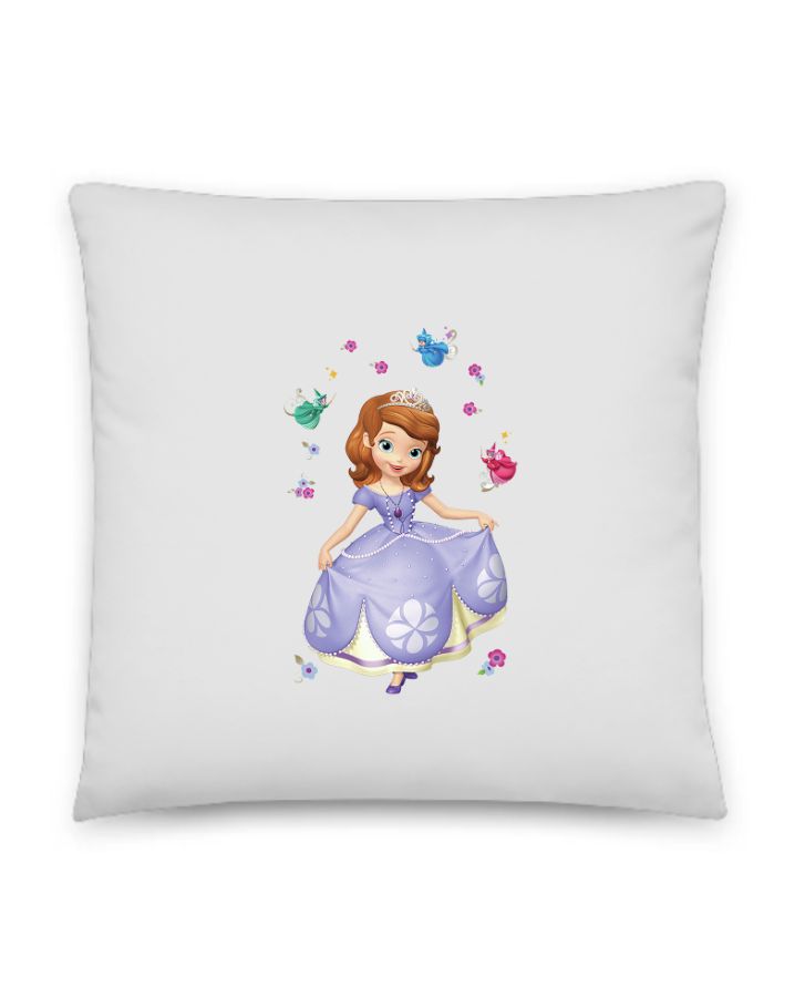 Princess Sofia Throw Pillow - Front