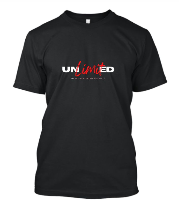 Black T-shirt - Front
