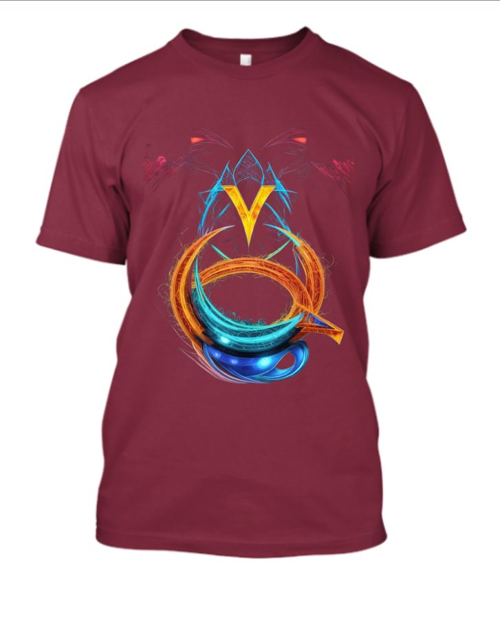 Printed Half T - Shirt . - Front
