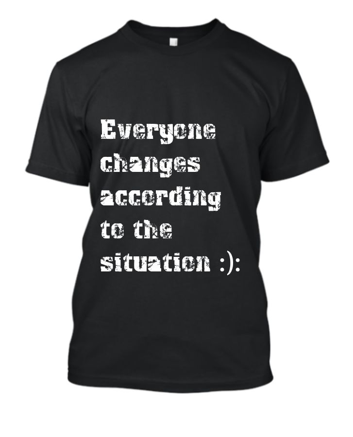 Printed half sleeve T shirt  - Front