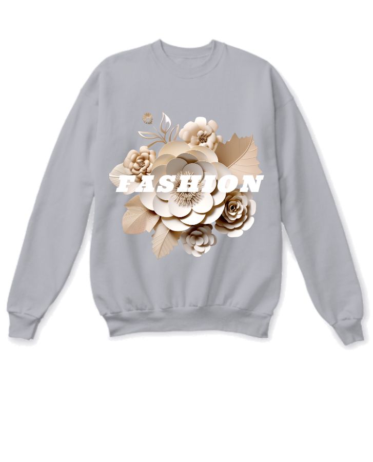 Printed sweatshirt for girls - Front