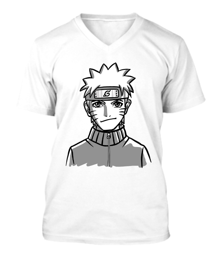 Printing t-shirt in Naruto  - Front