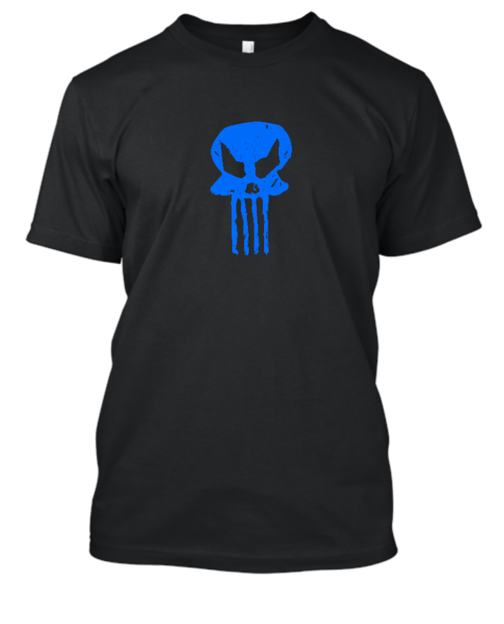 Punisher Blue Skull - Tee Shirt