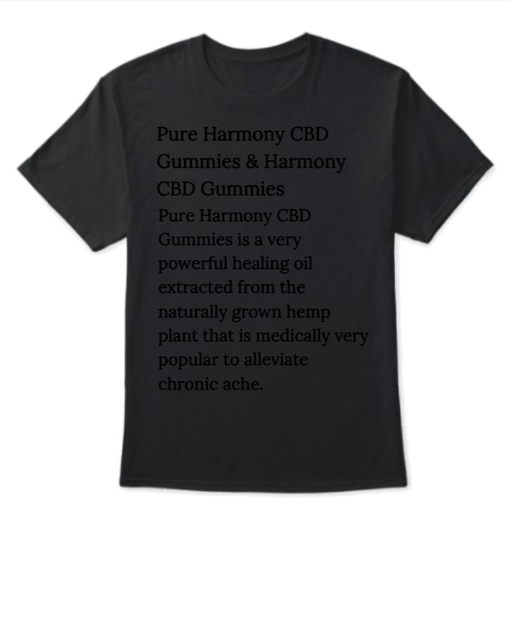 Pure Harmony CBD Gummies: Reviews, Advantages, Price! - Front