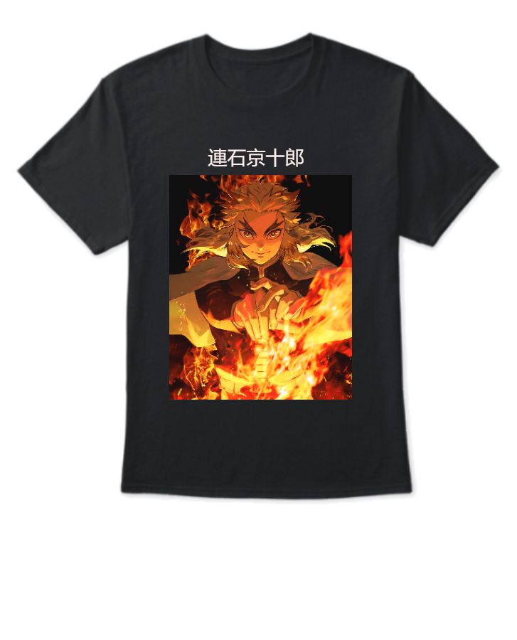 RENGOKU KYOJURO ANIME TEE FOR MEN  - Front