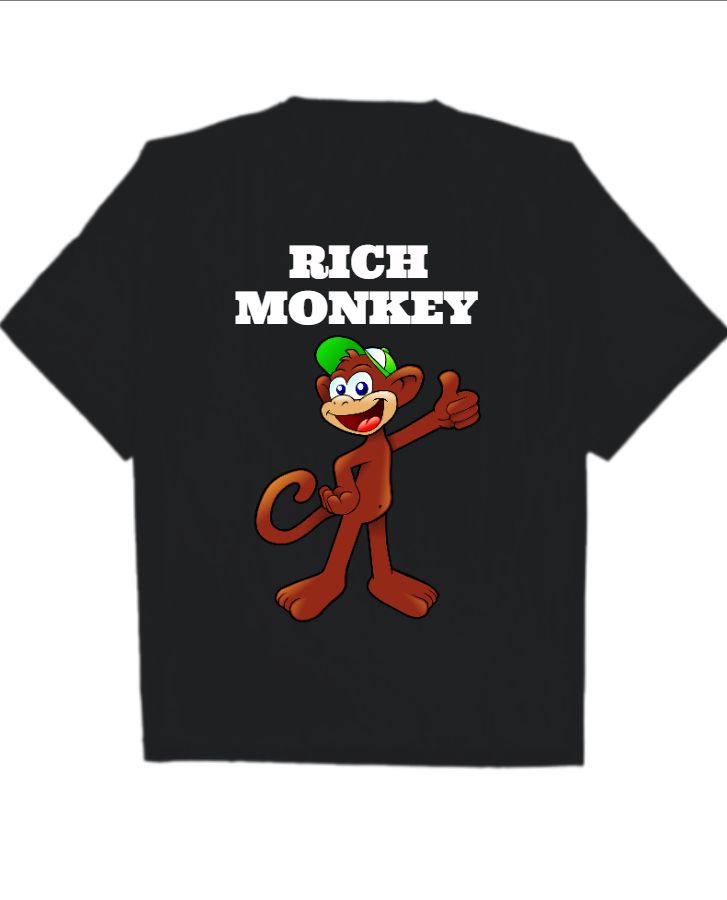 RICH MONKEY TSHIRT - Front