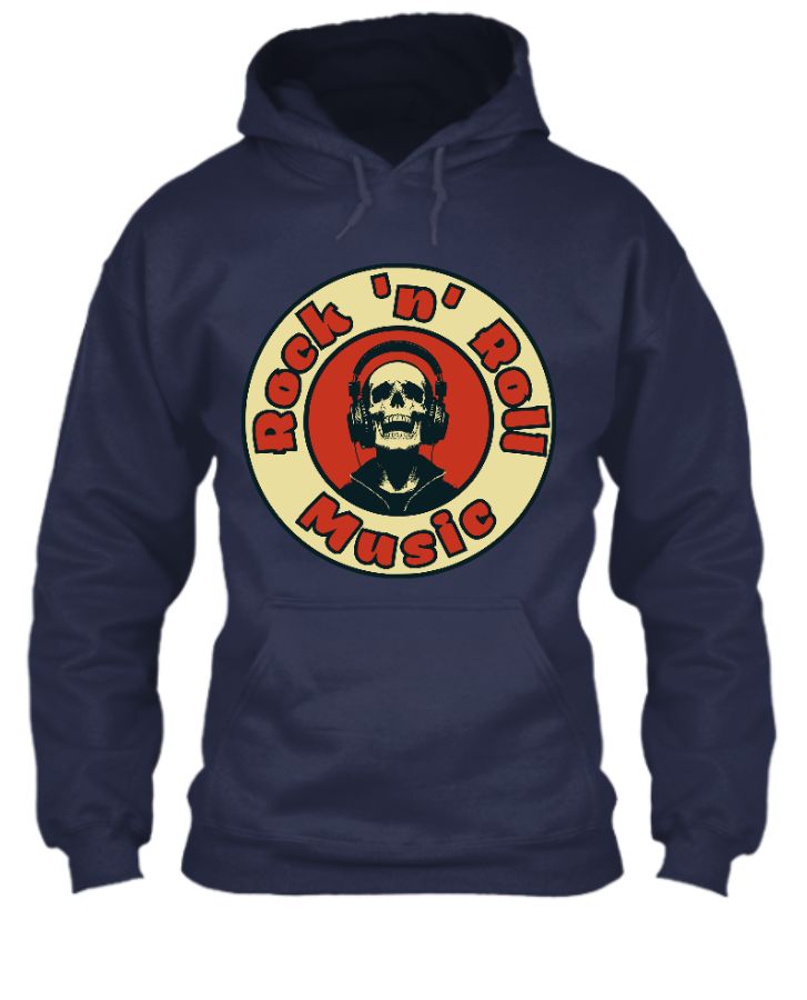 ROCK AND ROLL HOODIE - Front