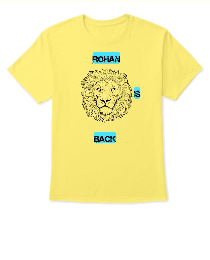 ROHAN IS BACK - Front