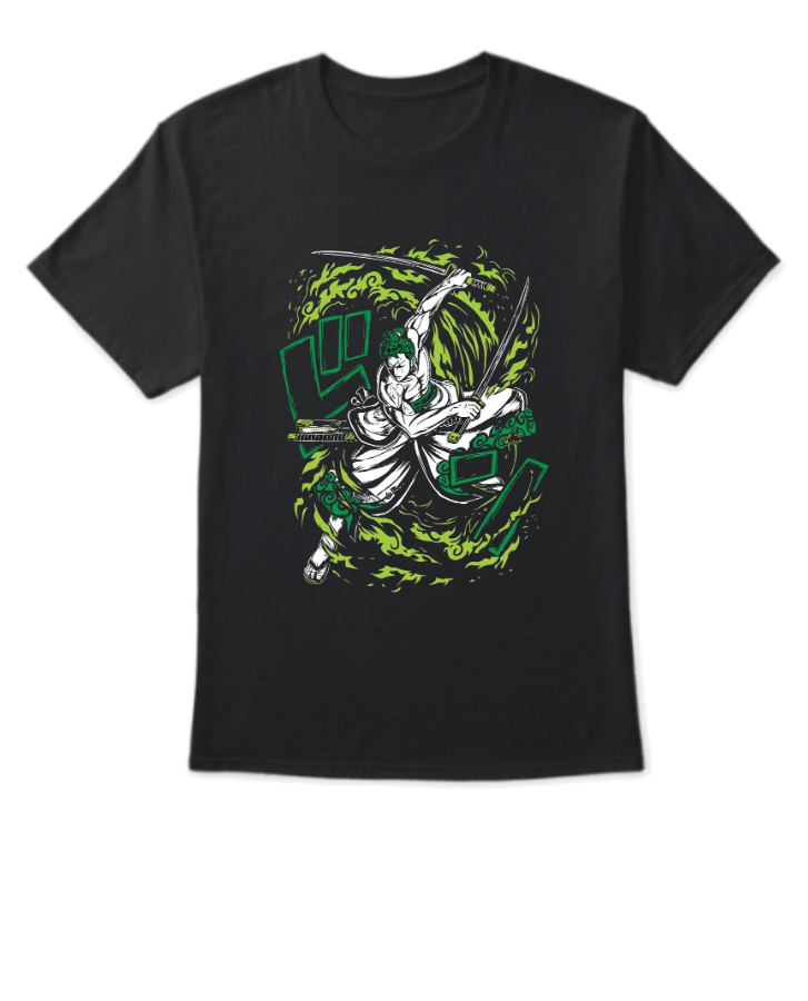 RORONOA ZORO T-SHIRT - Front