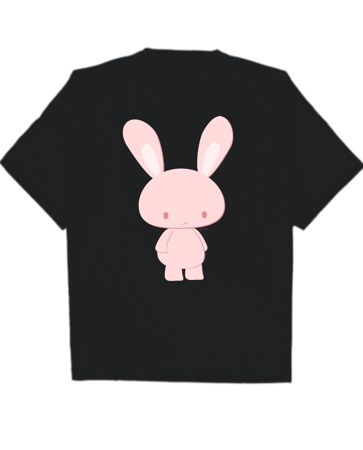 Rabbit Oversized Teeshirt - Front