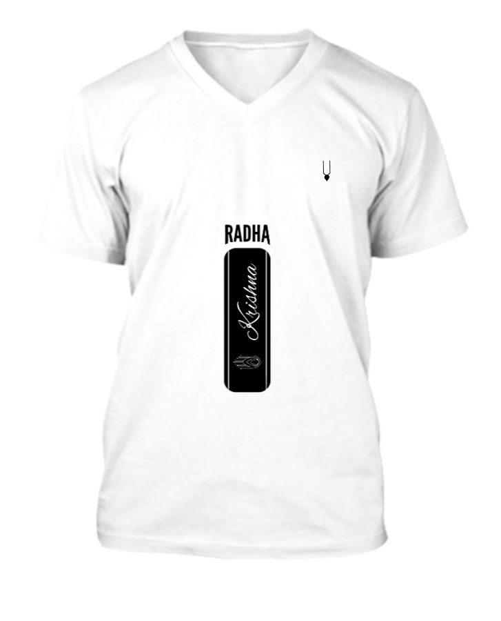 Radha - Krishna tilak Icon T- SHIRT - Front