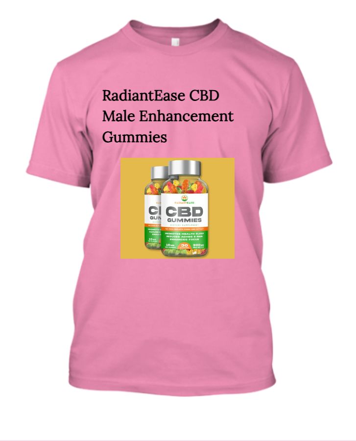 RadiantEase CBD Male Enhancement Gummies: Advance Sexual Pills - Front
