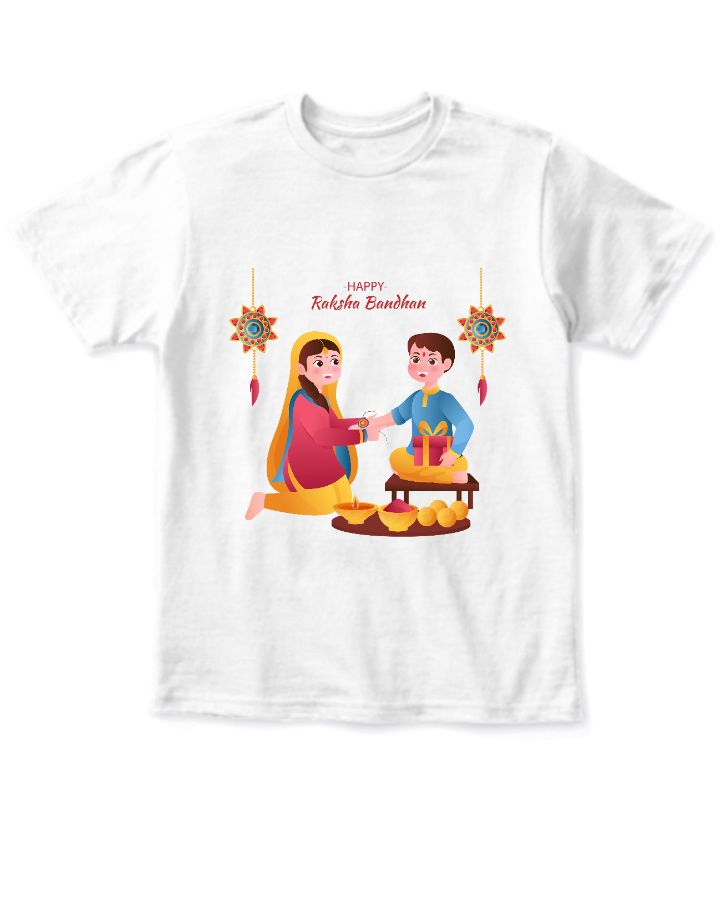 Raksha Bandhan kid;s T-shirt - Front