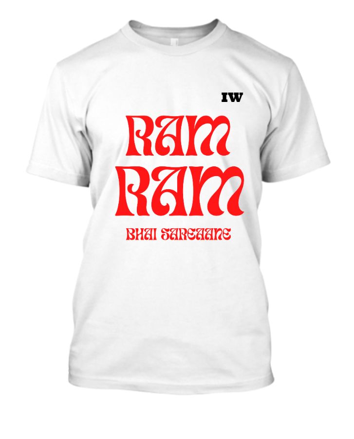 Ram ram bhai sareaane tshart  - Front