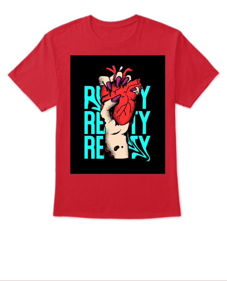 Reality Logo With Heart - Front