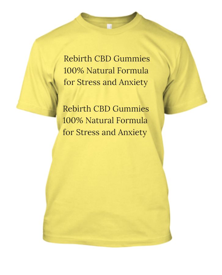 Rebirth CBD Gummies 100% Natural Formula for Stress and Anxiety - Front