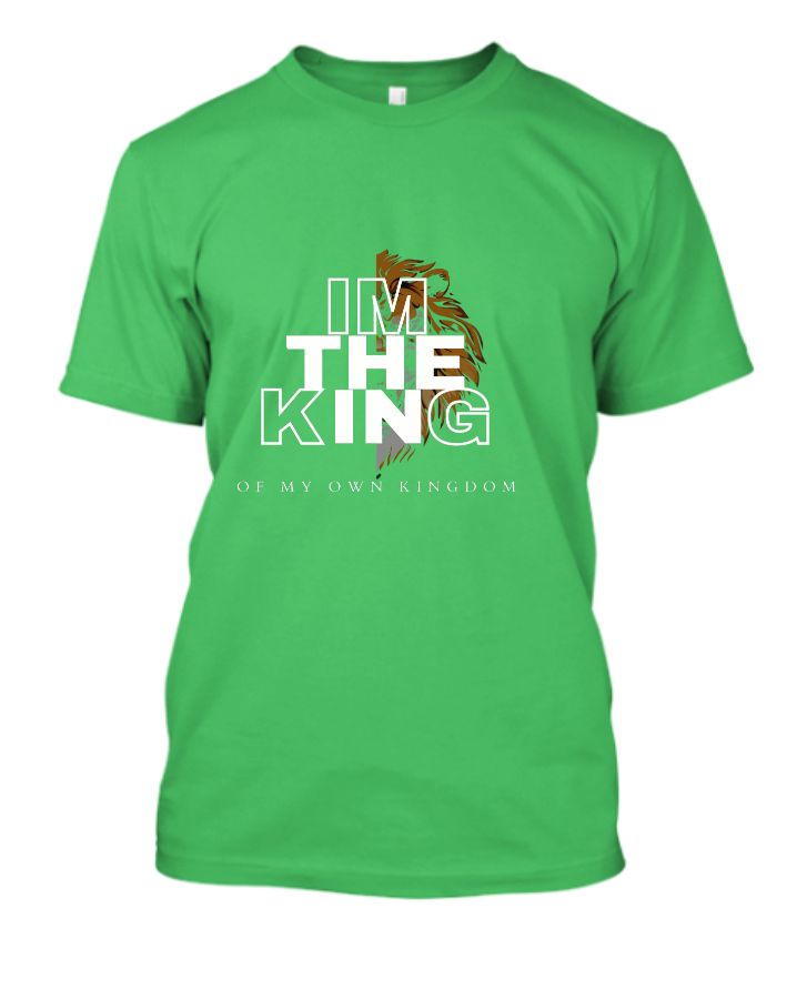 Regal Lion Kingdom T-Shirt - Rule Your World in Style - Front