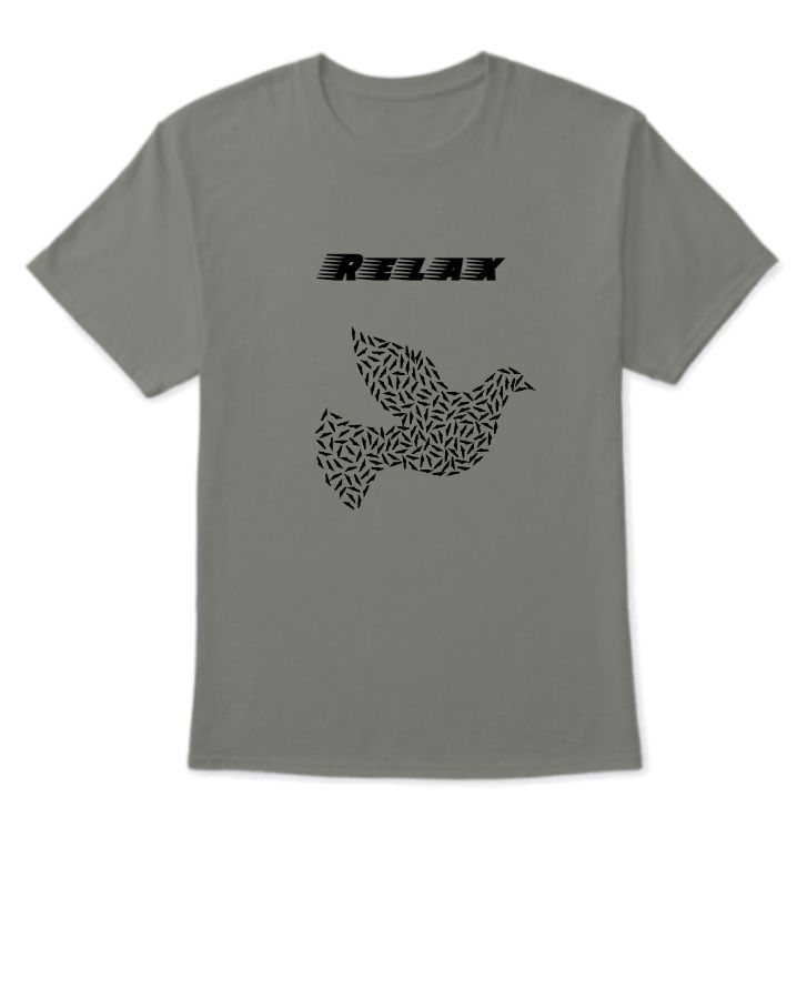 Relax T-shirt Vintage Shirt Men's Women's Collection I Half Sleev - Front
