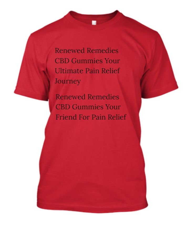 Renewed Remedies CBD Gummies Pain Relief Supplements - Front