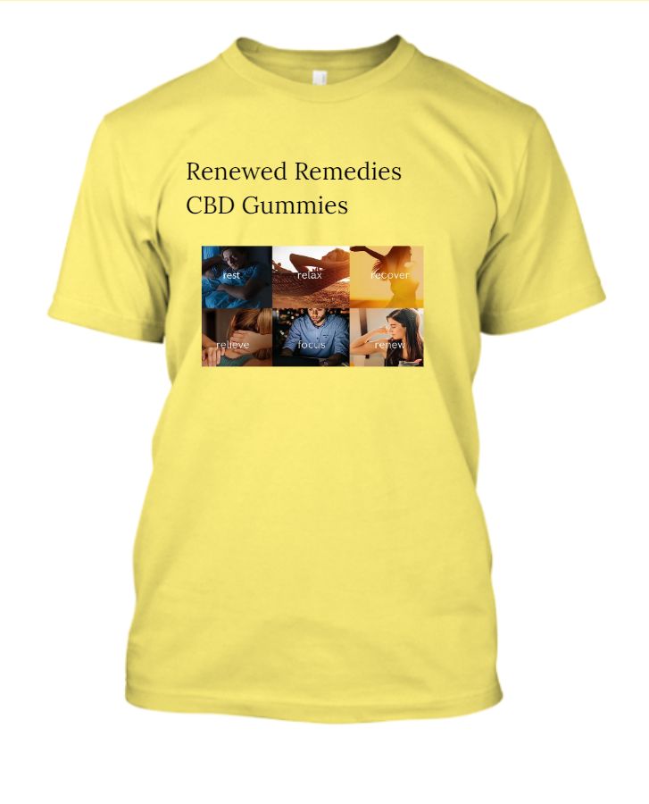 Renewed Remedies CBD Gummies: Relieve Stress and Anxiety - Front