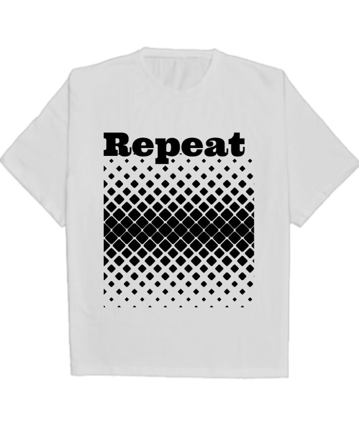 Repeat tshirt   - Front