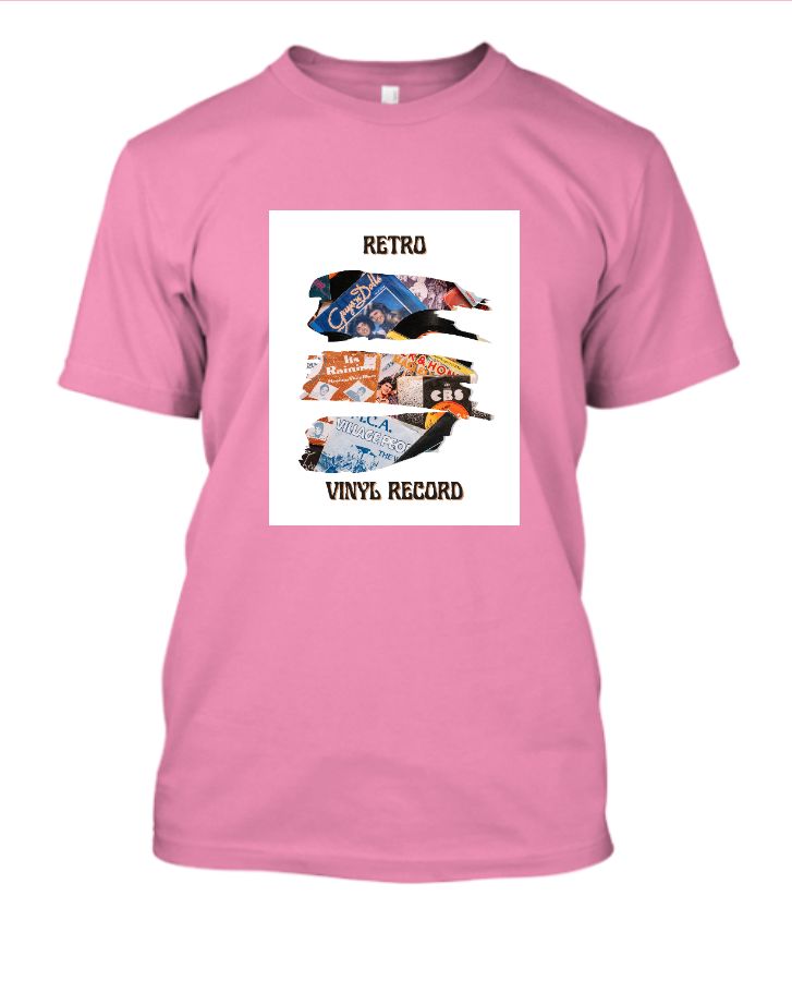 Retro Half Sleeve Tshirt - Front