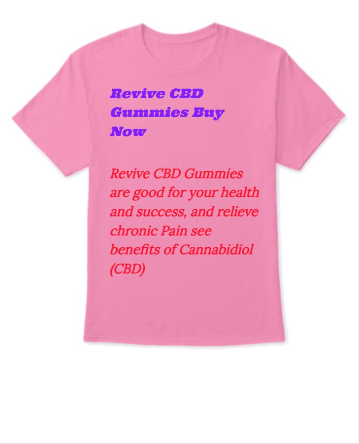 Revive CBD Gummies *Best CBD Top Picks* AID Painful, Stressed Body! - Front