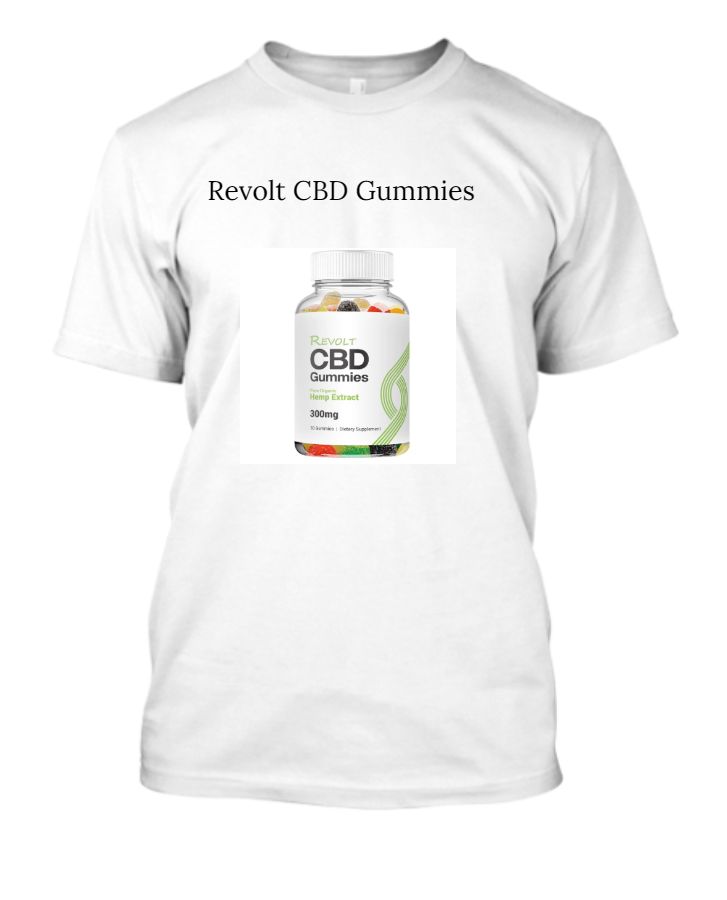 Revolt CBD Gummies Reviews USA  - Front