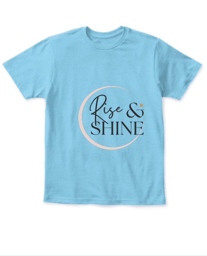 Rise and Shine T- shirt for kids - Front