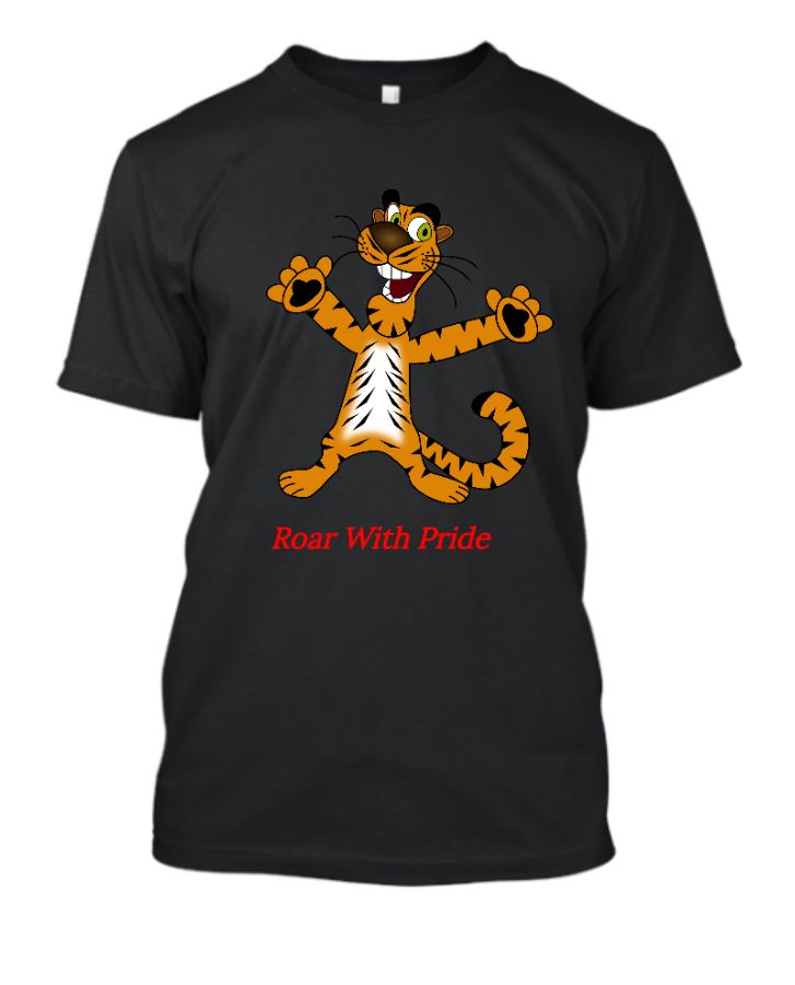 RoarWithPride-Lion T-Shirt - Front