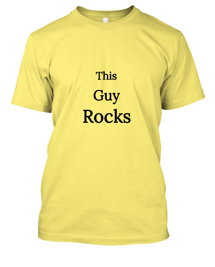 Rock T-shirt - Front