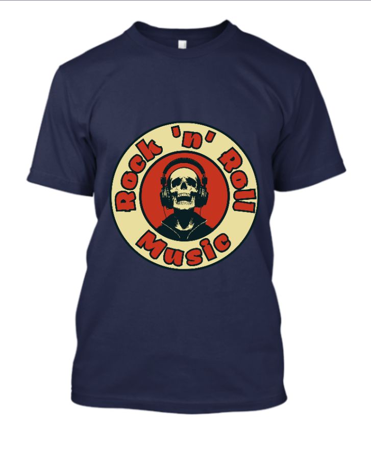 Rock and Roll Skull With Music - Front