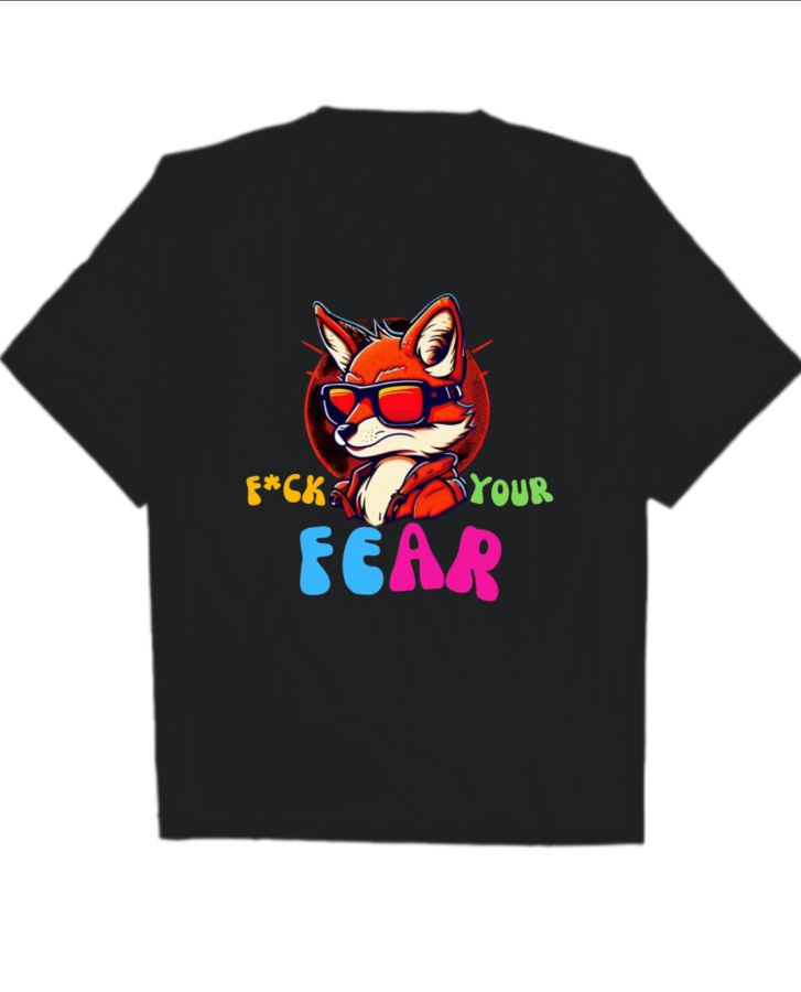 Rocket Raccoon Fear T-shirt - Front