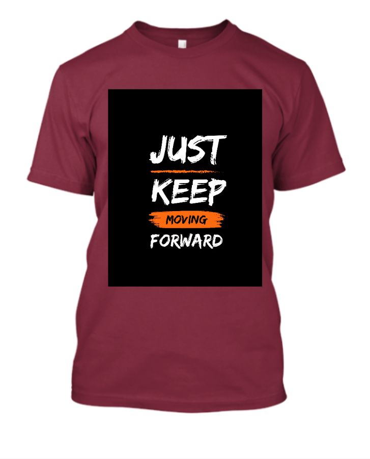 Stylish Branded Round Neck T-Shirt - Front