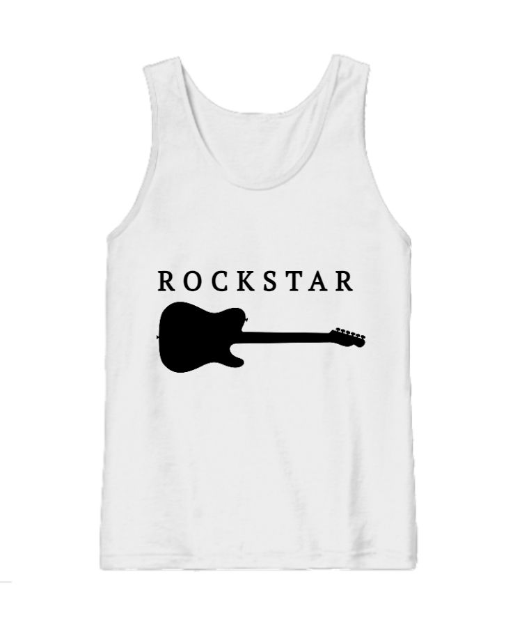 Rockstar tank top  - Front