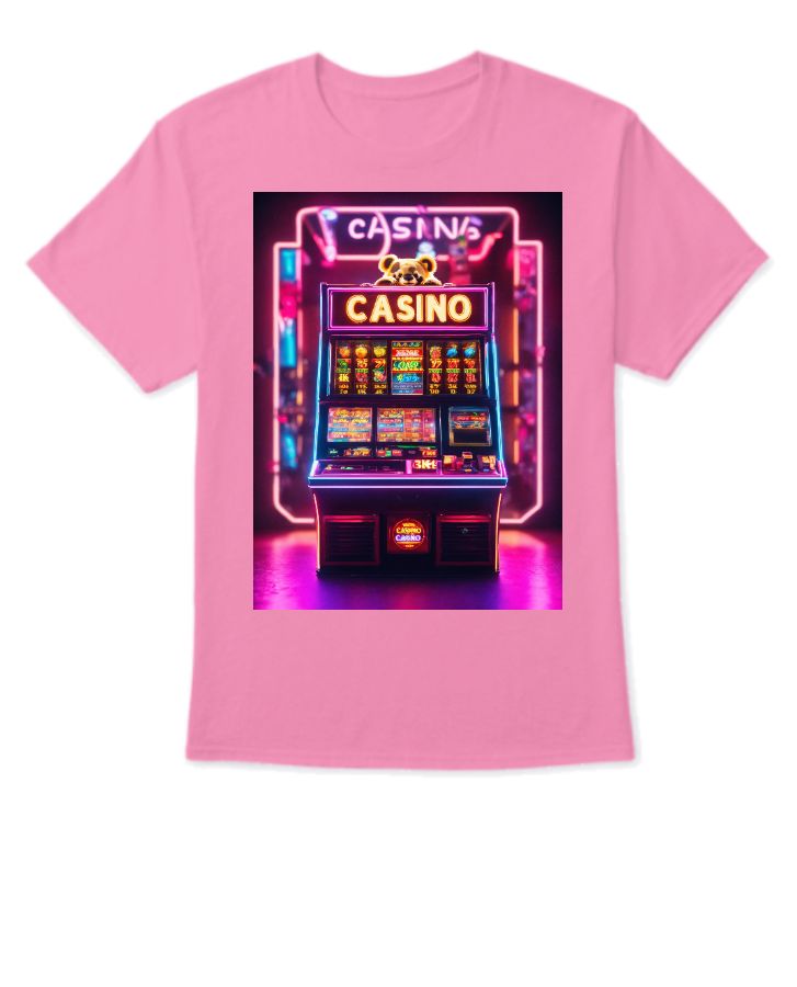 Roll the Dice: Unique T-Shirt Designs Inspired by Casino 3D Art - Front