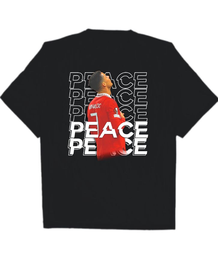 Ronaldo Peace oversized Streetwear - Front