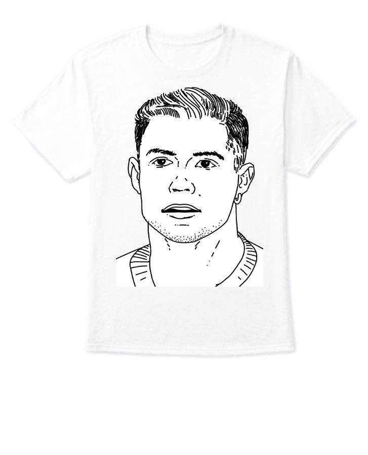 Ronaldo t shart full cotton - Front