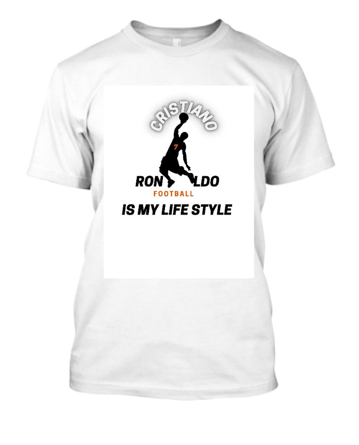 Ronaldo Lover Half Sleeves T-Shirt - Front