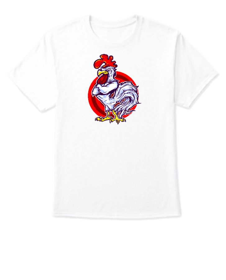 Rooster T- Shirt Men's Regular T-Shirt - Front