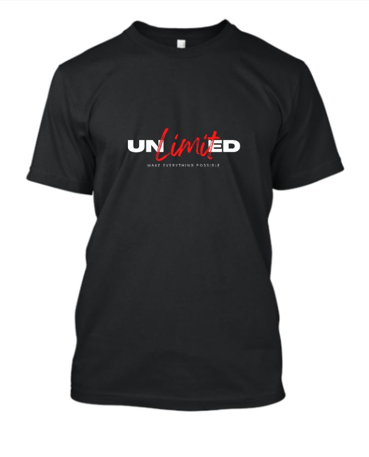 Round Neck Typographic t-shirt - Front