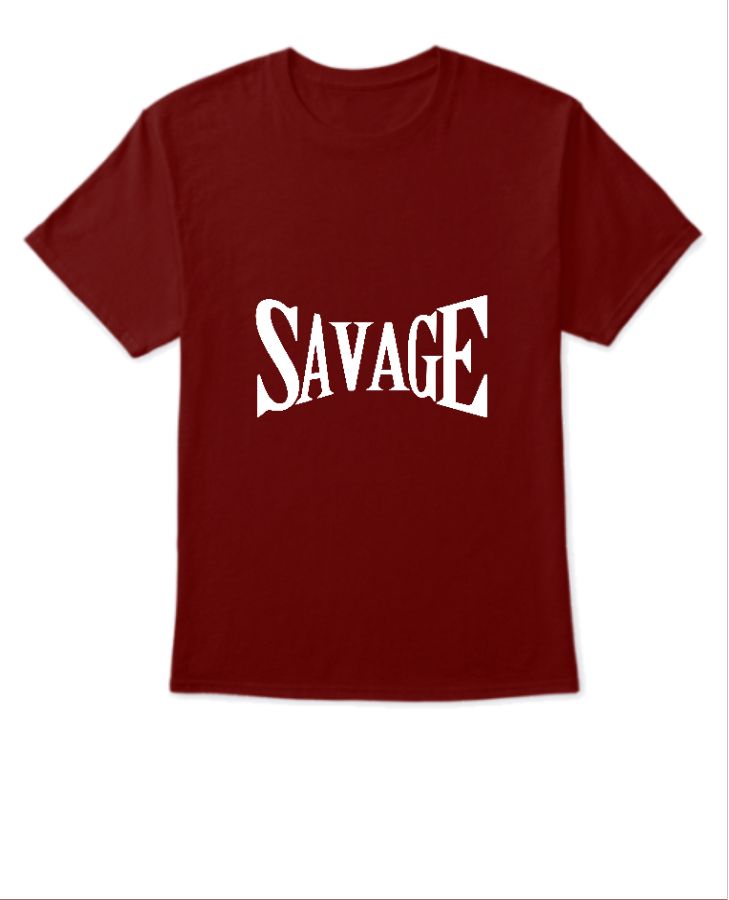 Round Neck T-Shirt - Savage - Front