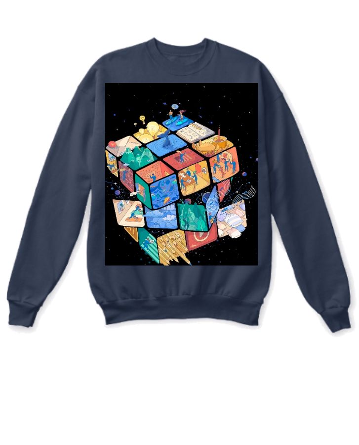 Rubik's cube design - Front