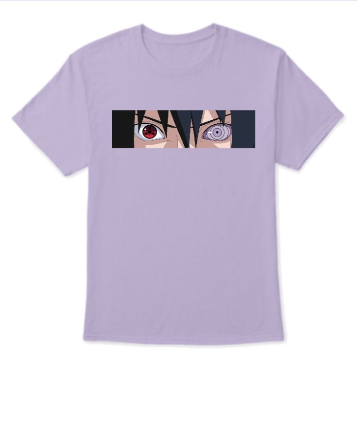 SASUKE EYES Printed T-shirt | Anime T-Shirt | - Front