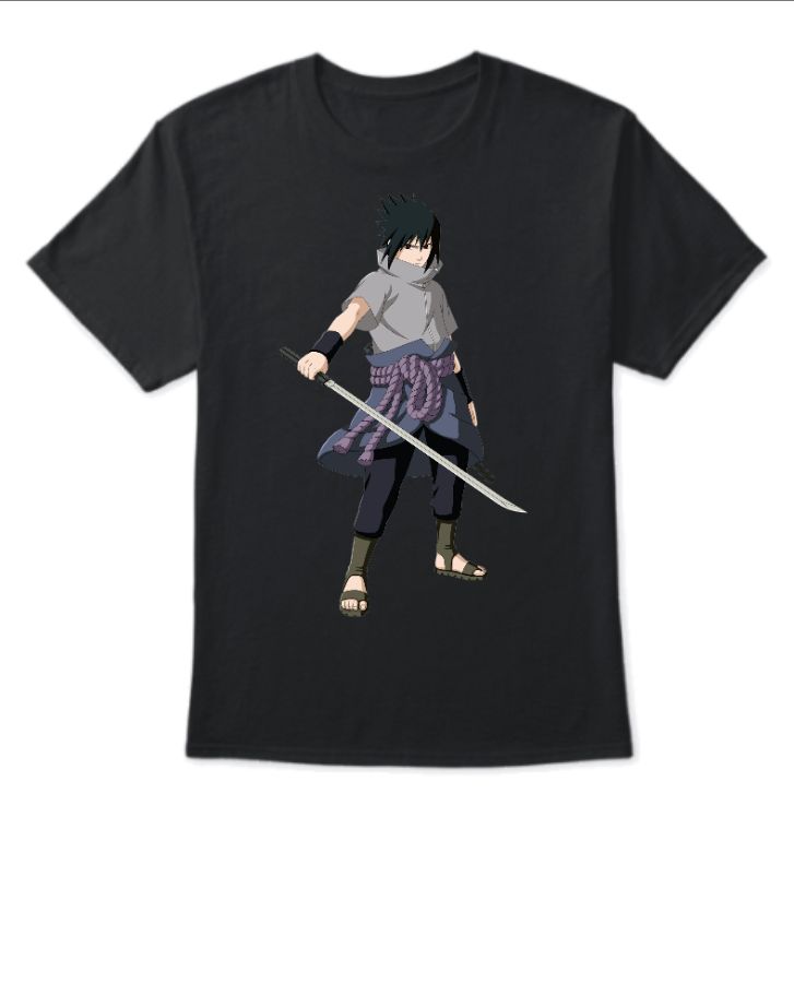 SASUKE UCHIHA T-SHIRT - Front